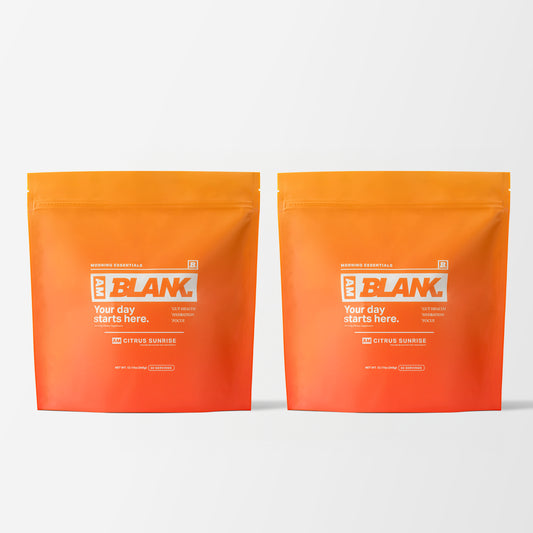 Blank. AM - 2 Pouch Bundle